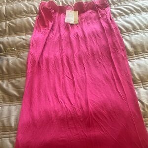 Bamboo Elegant tube Pink Women's Skirt, size S